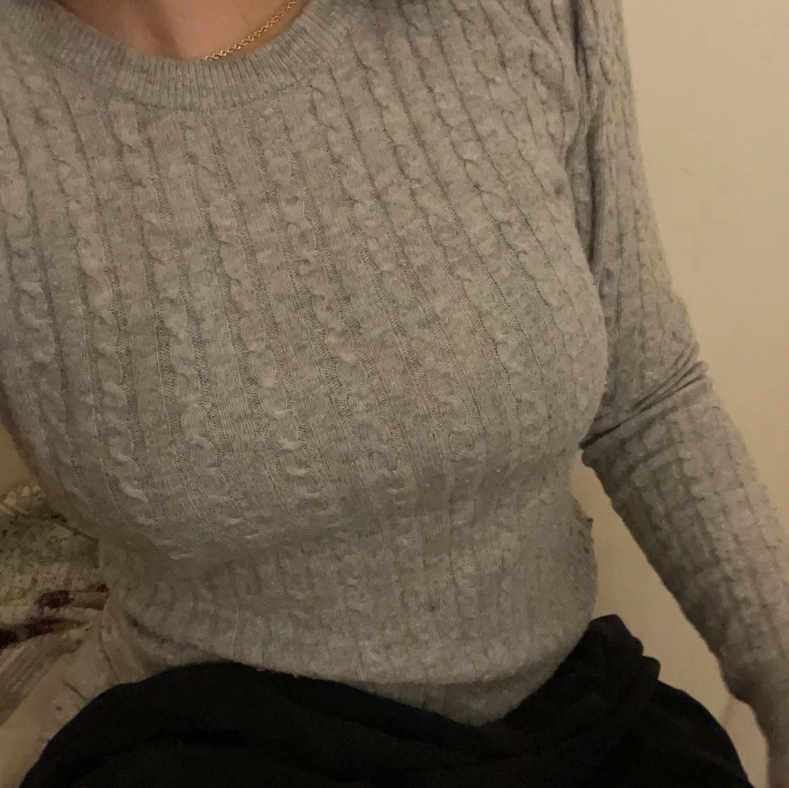 Stickad tröja - 90