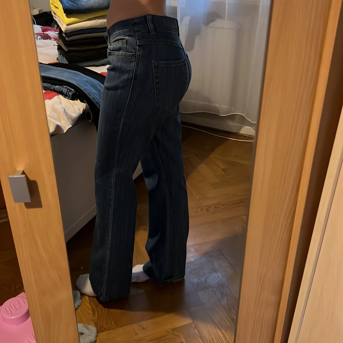 Lågmidjade jeans - 90