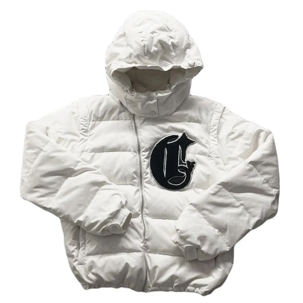 CORVIDAE | White Down Jacket, storlek: S, använd utan slitage (8/10).. Jackor.