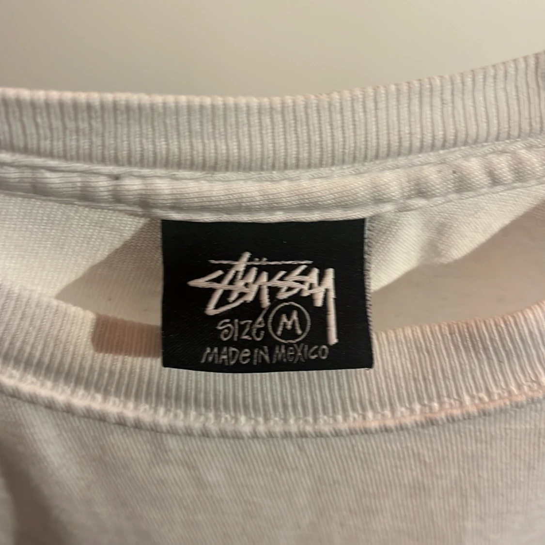 Stussy X Our legacy workshop t shirt vit M - 91