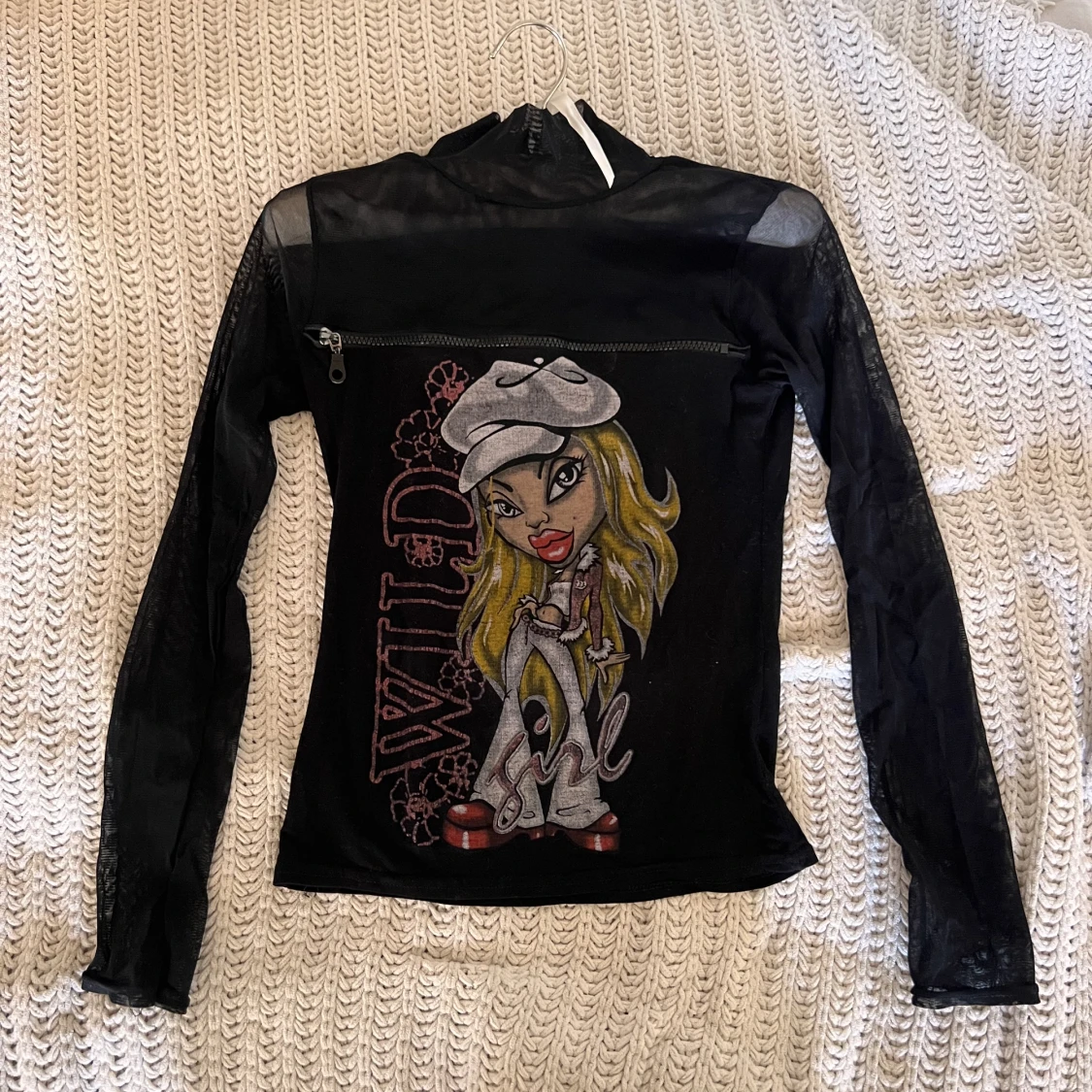 Y2k långärmad tröja - 90