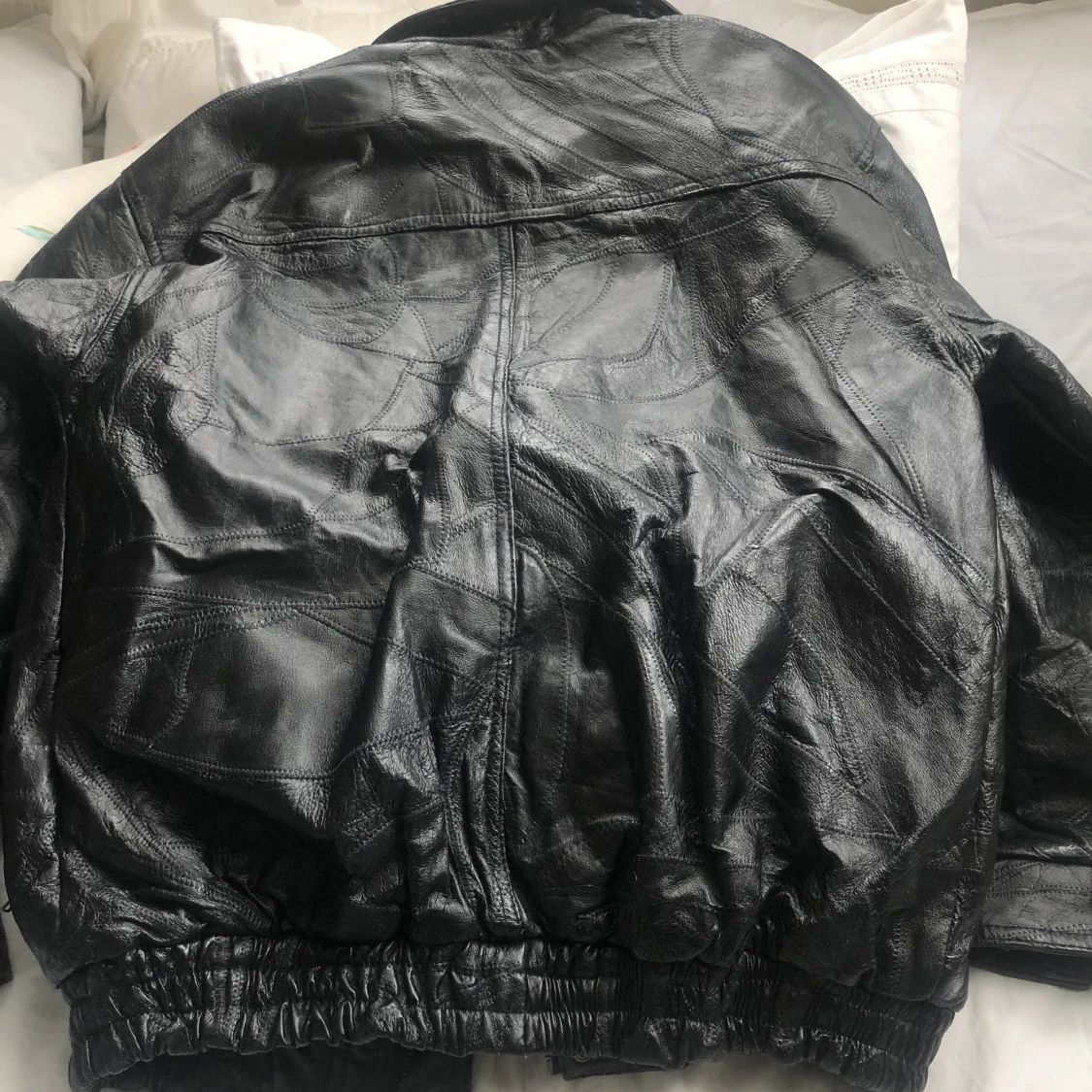 Oversized skinnjacka - 90