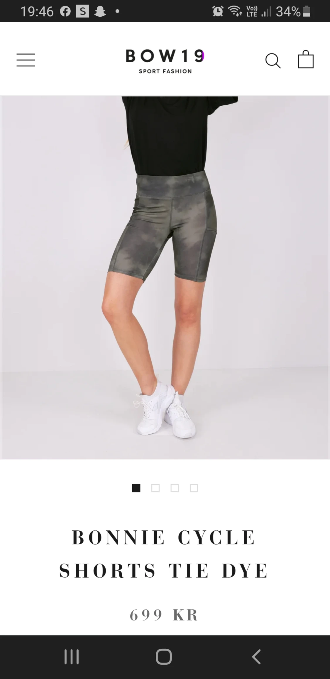 Nya shorts från BOW 19 storlek S