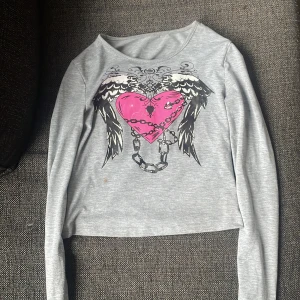 🩷🪽 - Jag köpte tröjan ungefär sommar 2022, använd ungefär 3 gånger. Den har en liten brun fläck, men den går att tvätta bort (med rätt tvättmedel). Passar bra med svarta, blåa byxor men också beiga cargo pants. (PRISET GÅR EJ DISKUTERA!!)