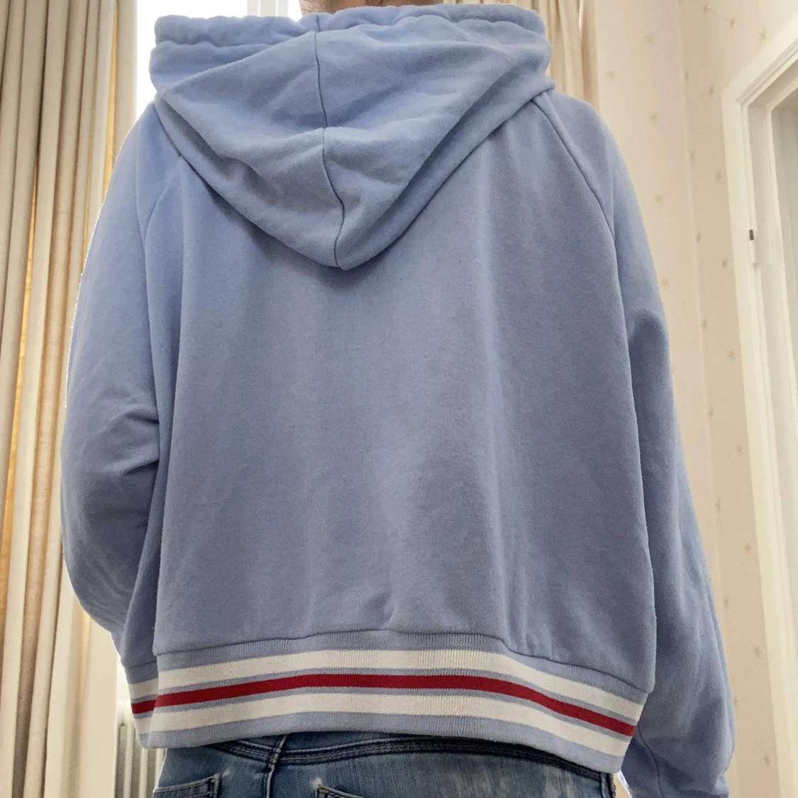 Blå Monki hoodie - 90