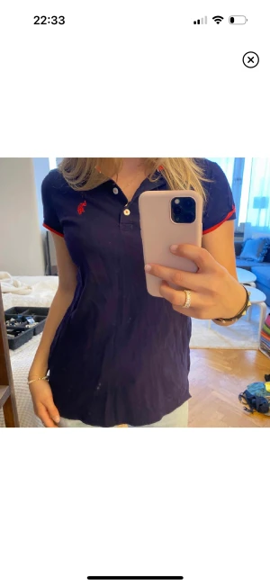 Ralp lauren piké - Blå Ralph lauren pike strl XS. Helt nyskick, självklart äkta!