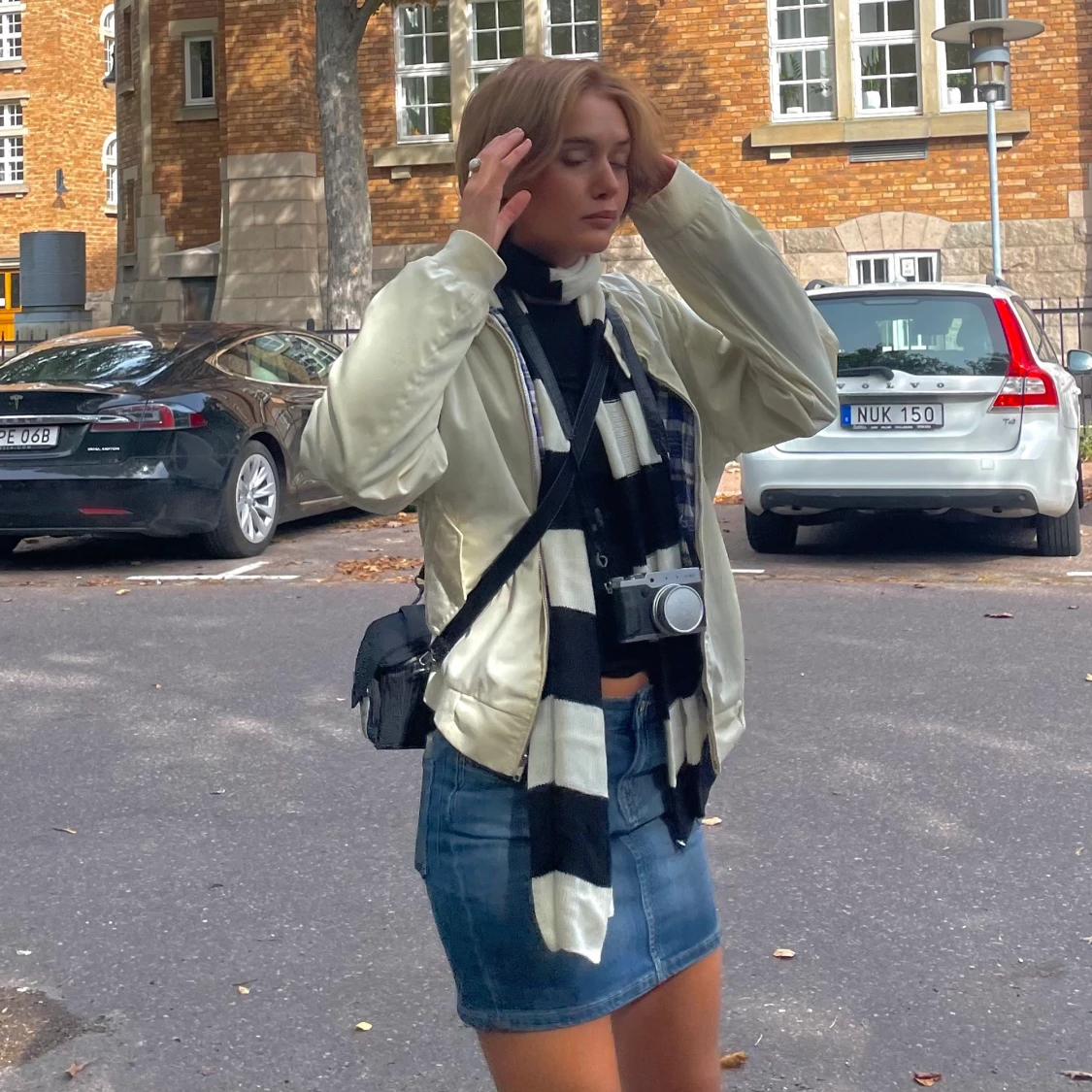 Tunn bomberjacka  - 90