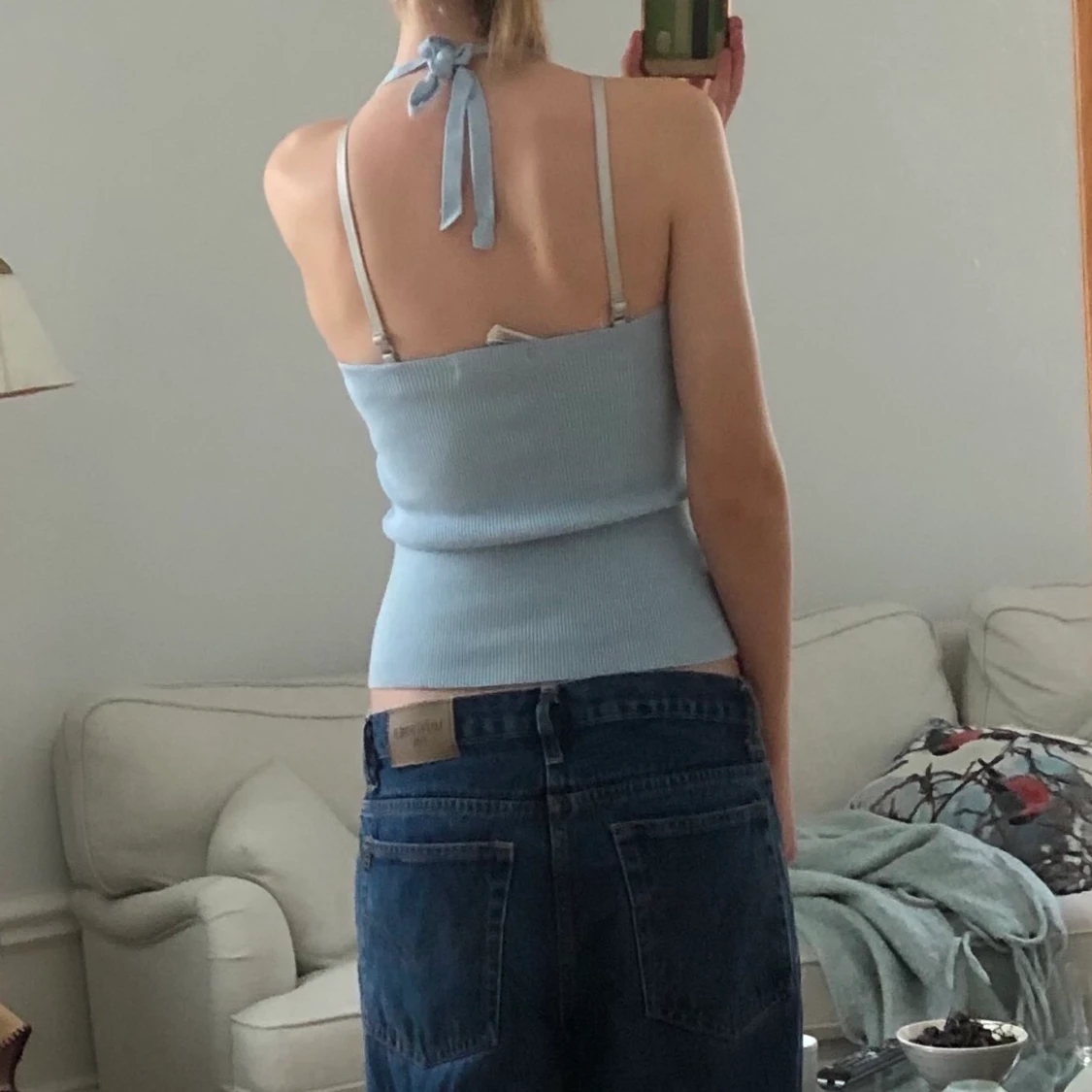 Halterneck topp från bikbok💋 - 90