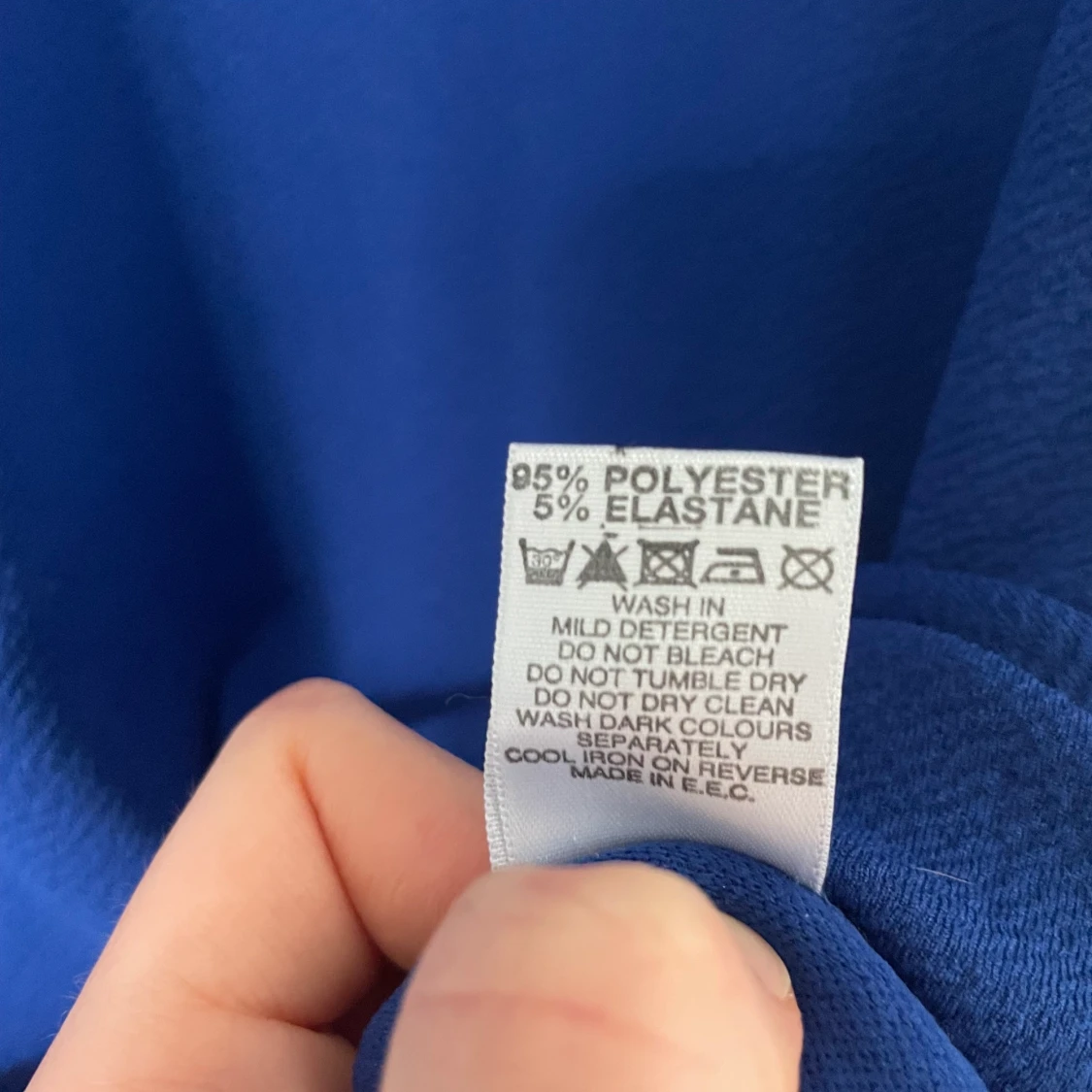 Blå klänning sommar - 91