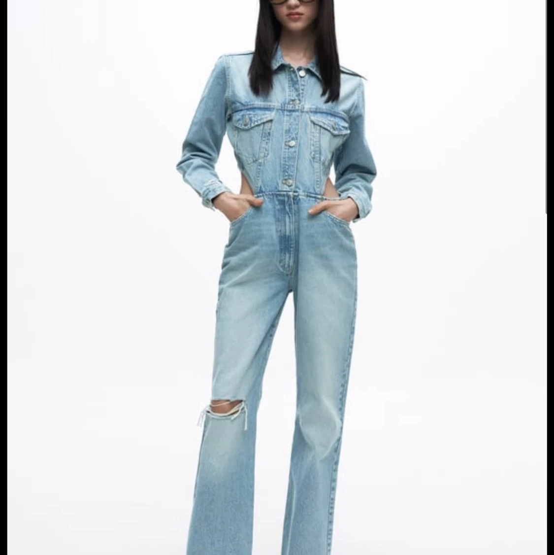 Zara jumpsuit i jeans full length - 90