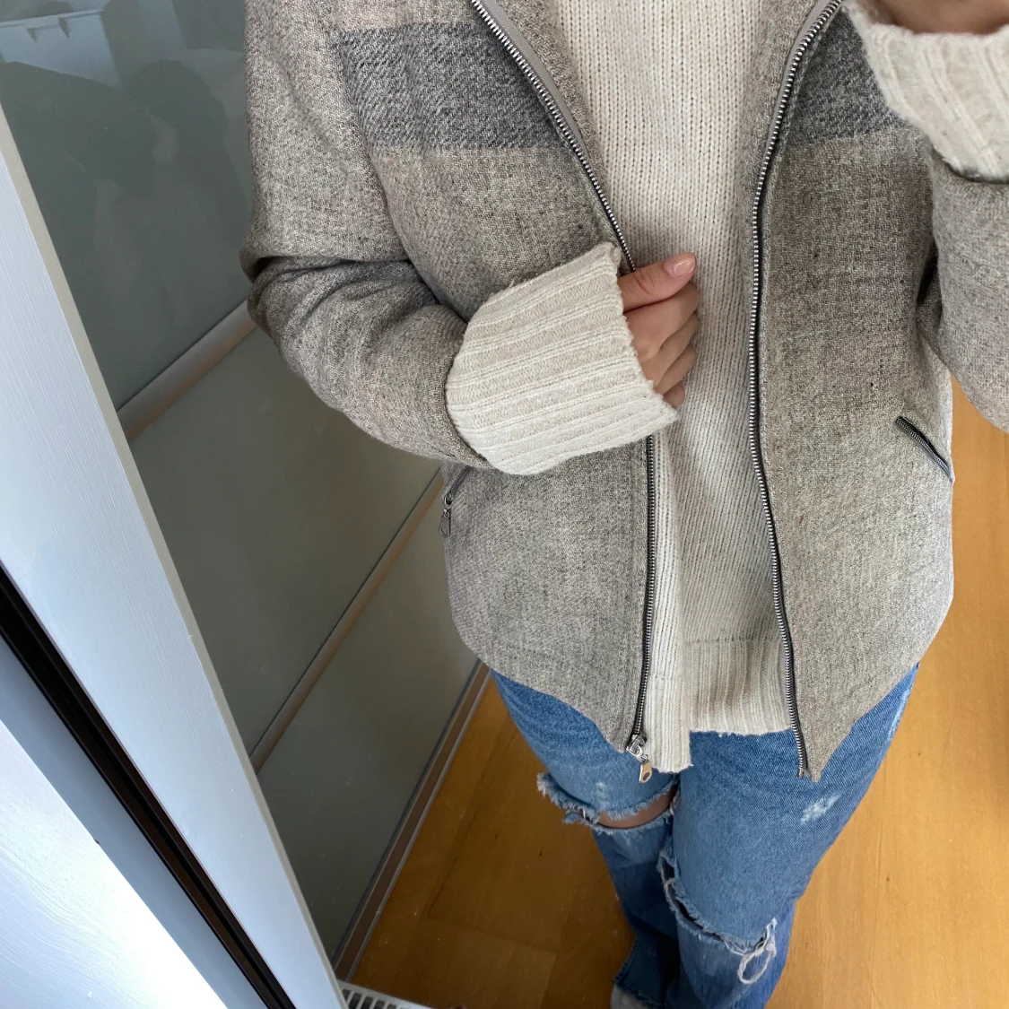 Jacka med luva  - 91