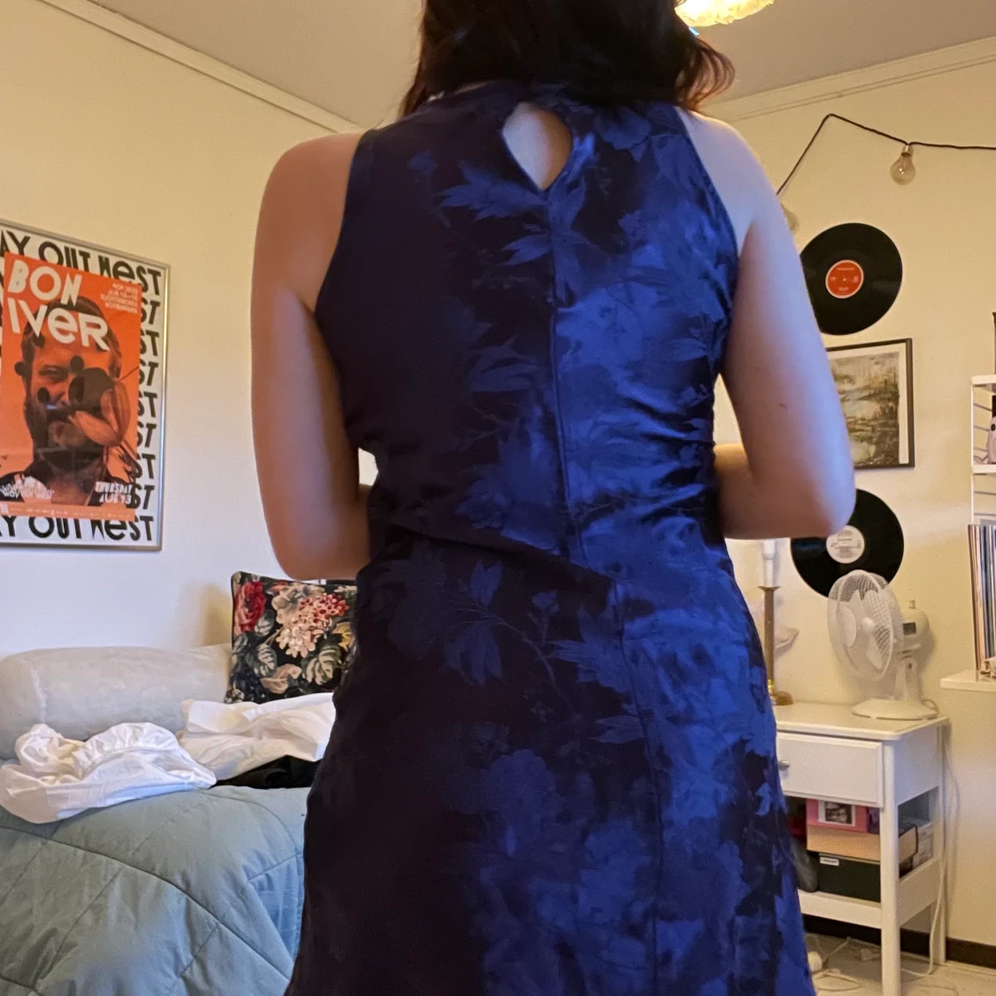 Lila klänning  - 90