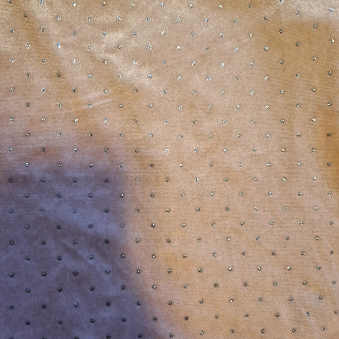 Glittrig oanvänd rosa topp - 90