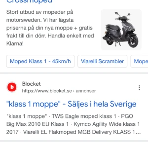Söker billig moppe (Värmland) - Någon som har billig moppe och vill sälja  i Värmland hör av er !