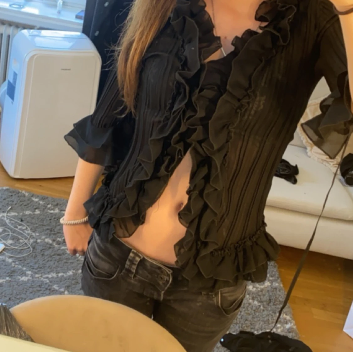 Jätte fin kofta/blus  - 90