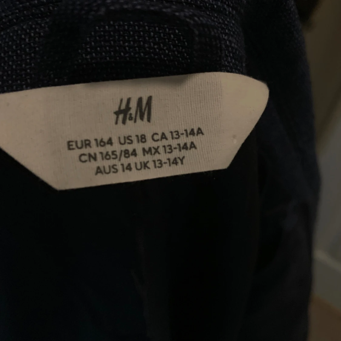 Barnkostym marinblå från HM - 92