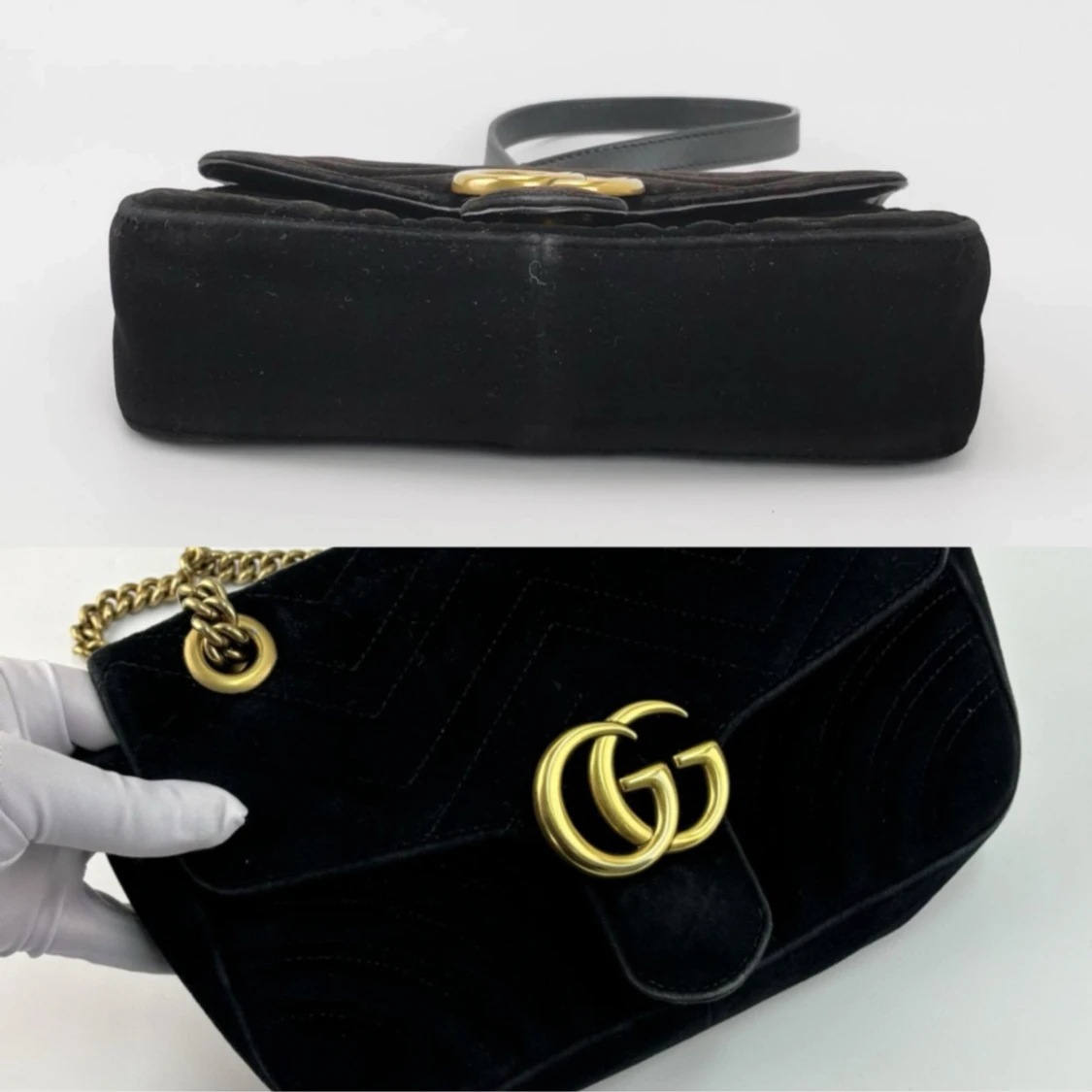 Gucci Mattelasse Mocka medium - 90