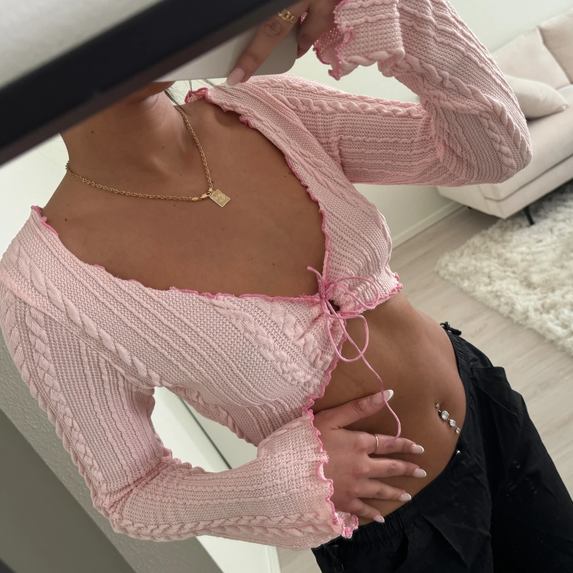 Rosa topp - 90