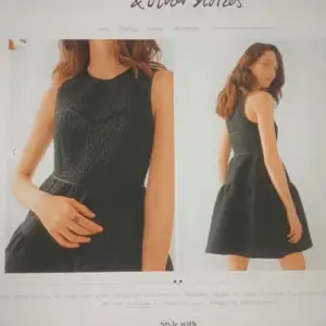 Säljer en jätte fin klänning får & other stories i storlek 34, nästan helt oanvänd