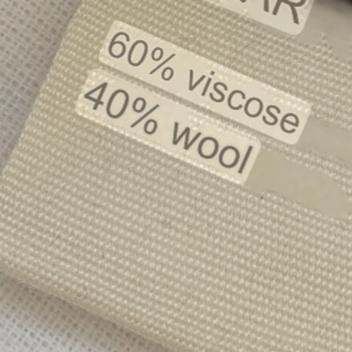 Skirt with white fabric peeking out  - 93