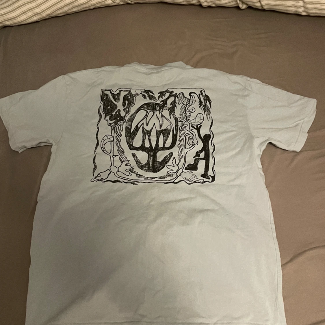 Ljusblå polar tröja  - 90