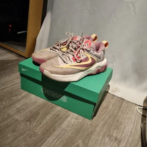 Giannis immortality 3 fossil stone/celestial gold /desert berry - Bra sko för basket och volleyboll. Knappt använda. Kostar 1000kr nya. Recomenderar en större storlek en va man har i vanliga skor