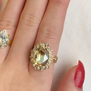 Lily & Rose Ring - Eloise Ring fr Lily & Rose. Justerbar storlek och endast använd 2 gånger. Första bilden visar hur den ser ut i dagsljus bäst. Köpt för 749 kr & den är guldpläterad. Kund står för frakt💛