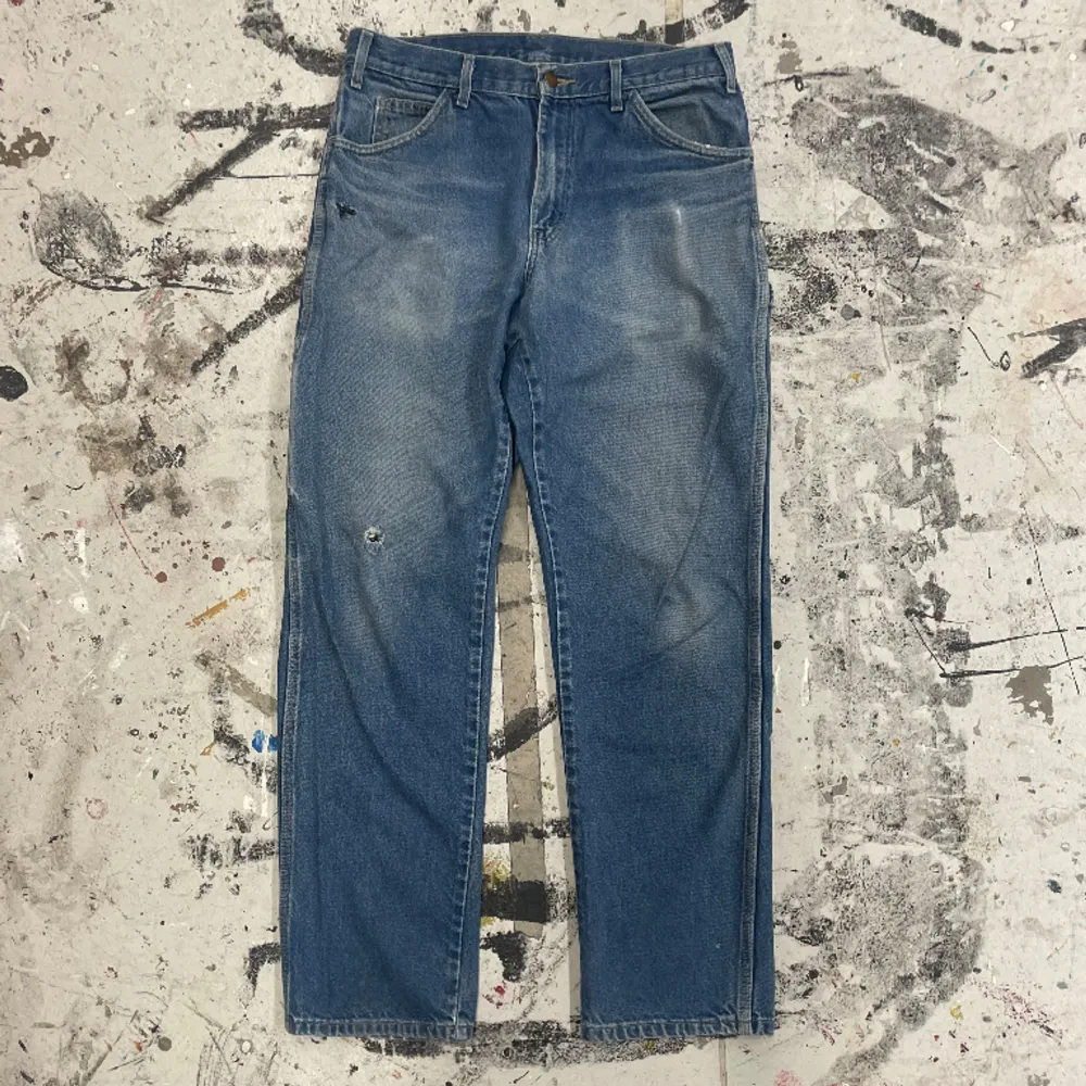 Dickies Carpenter Jeans. Midjemått 84cm, innerbenslängd 82cm. W32L34. Jeans & Byxor.