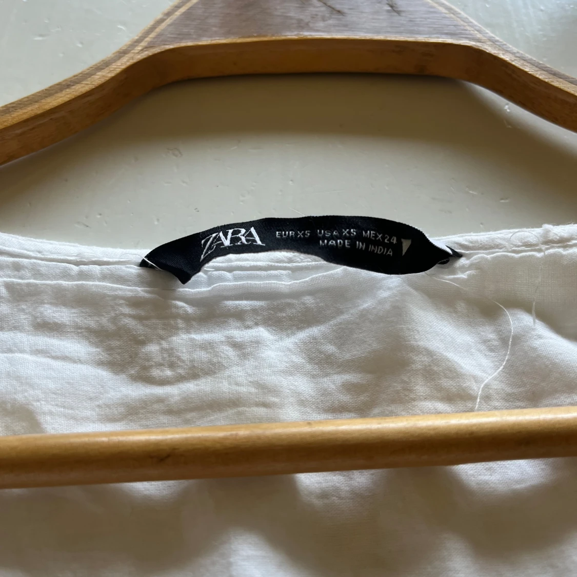 Vit zara klänning  - 91