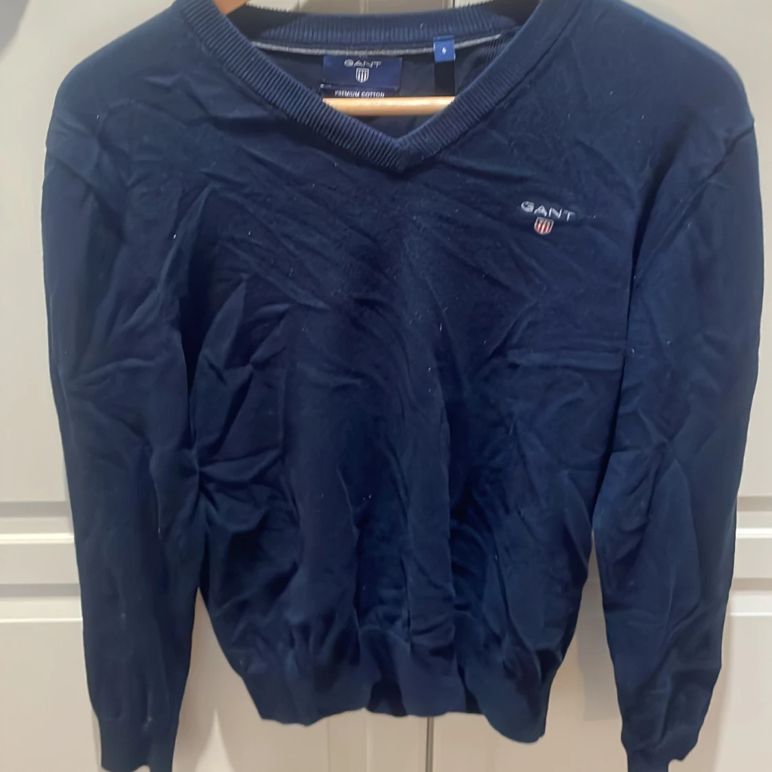 Gant V-neck tjocktröja storlek S