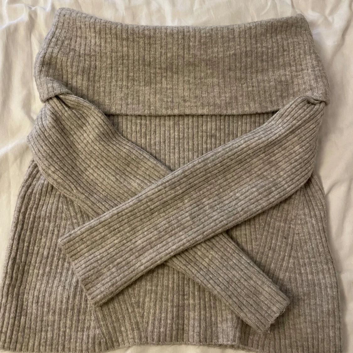 Off shoulder tröja  - 91