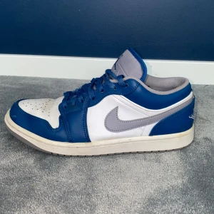 Jordan 1 low - säljer de för dem inte kommer till användning. Jag köpte dessa feta Jordans på footlocker. Nypris: 1499kr. Skicket är mycket bra 8/10. Du får boxen med om du köper. Ni får komma med prisförslag. Hör av dig om du undrar något. 