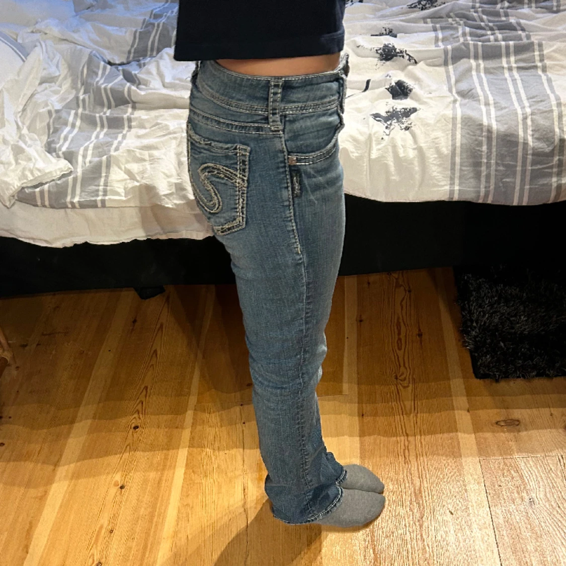 Lågmidjade jeans - 90