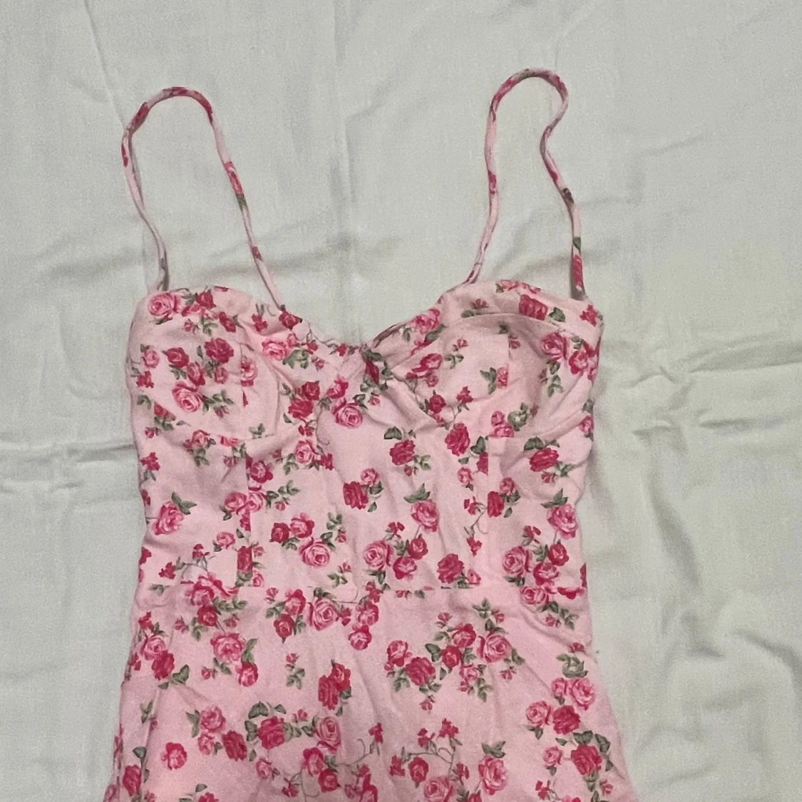 Blommig klänning  - 90