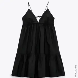 säljer nu den här svarta klänningen från zara som är perfekt nu till sommaren❤️‍🔥❤️‍🔥❤️‍🔥