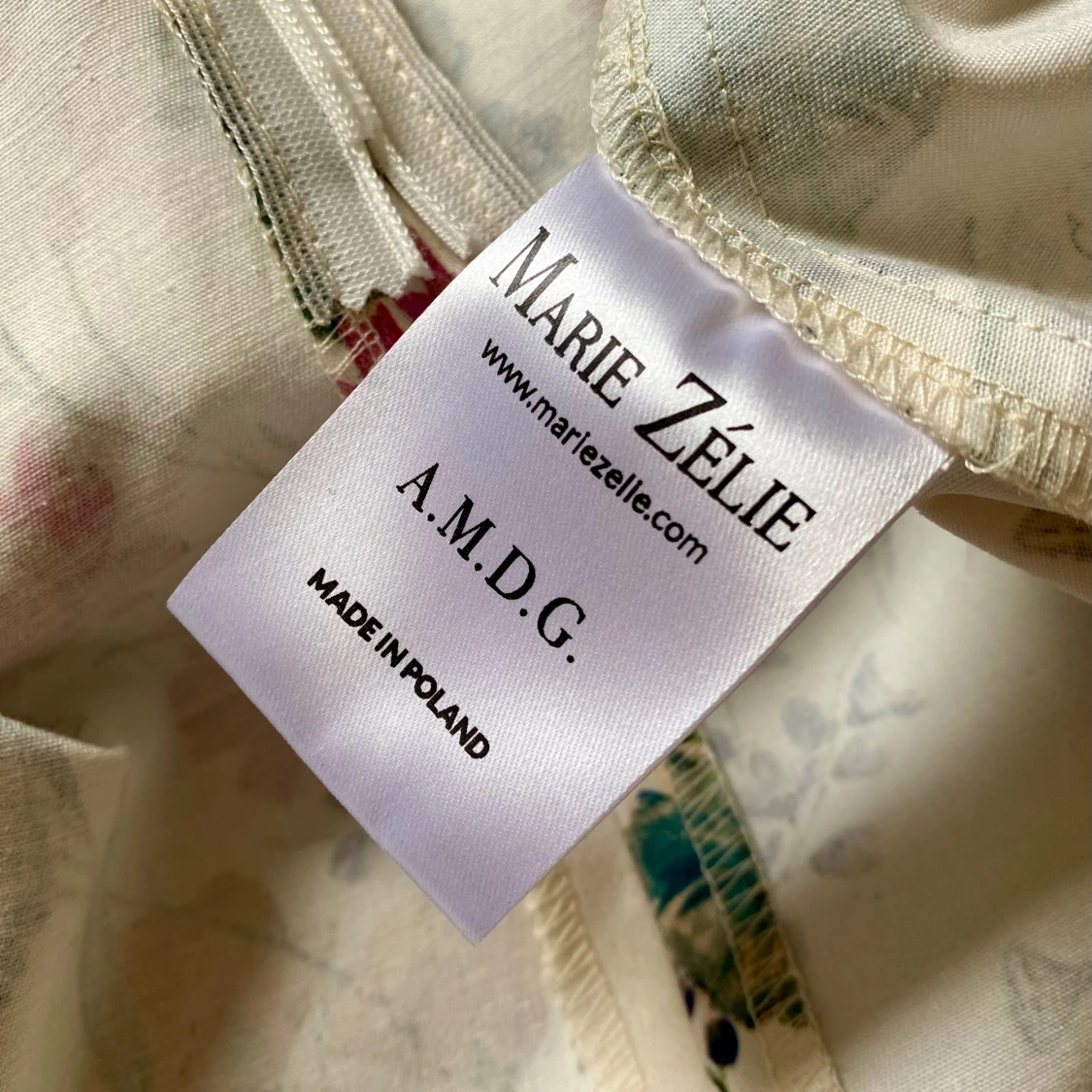 Off-White Floral Dress - 93