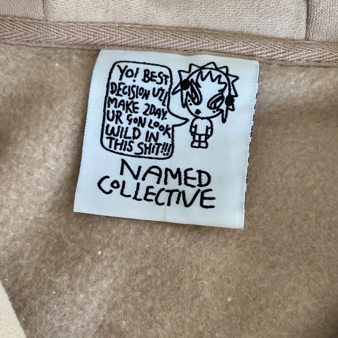 Named collective zip up - 90