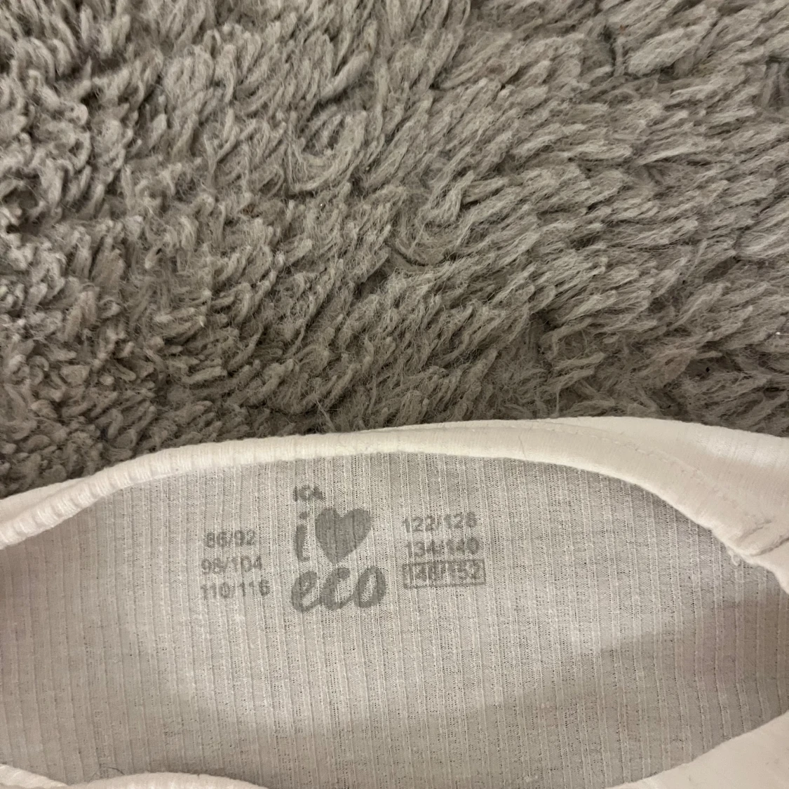 Vit sommar tröja - 90