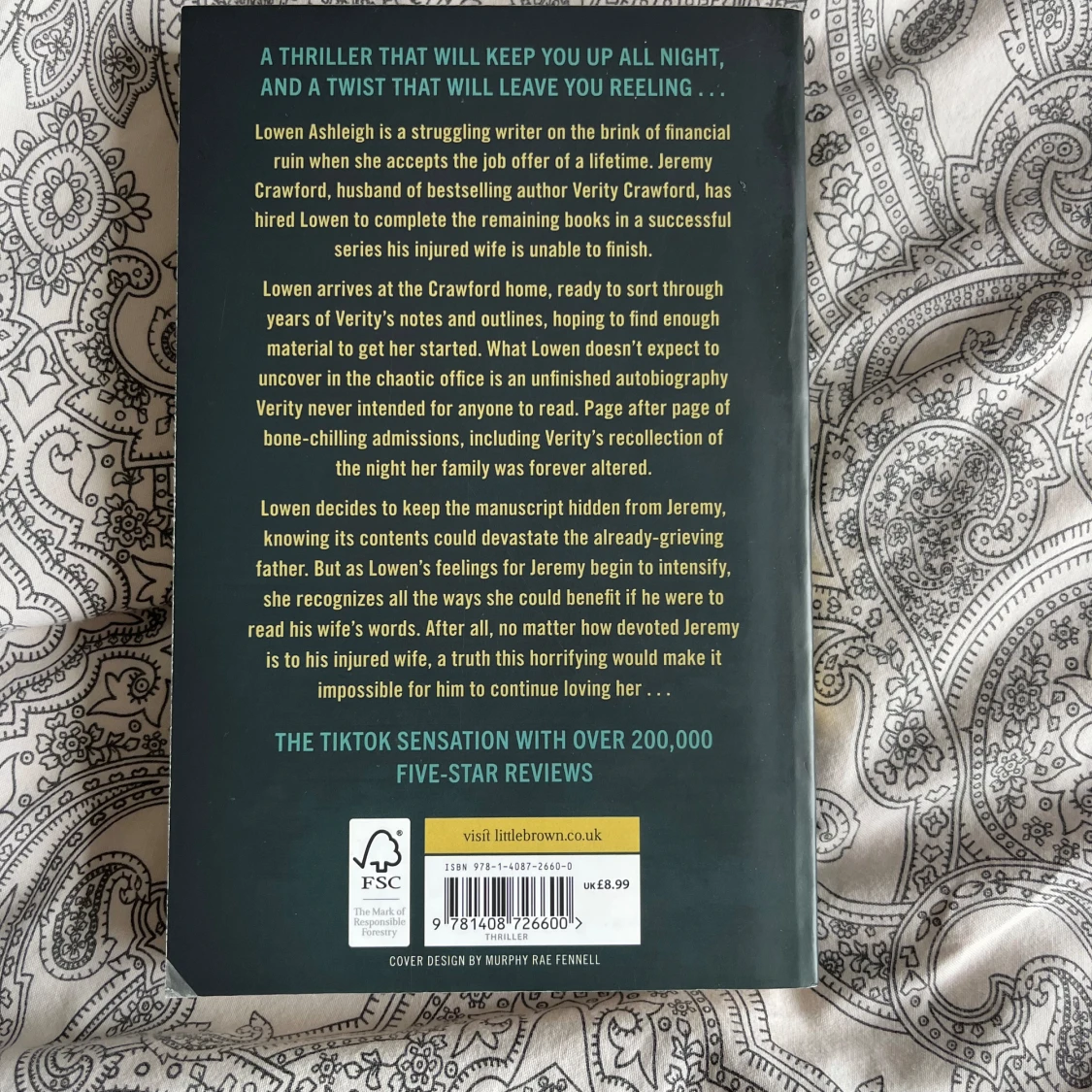 Bok- Verity, Colleen Hoover  - 90