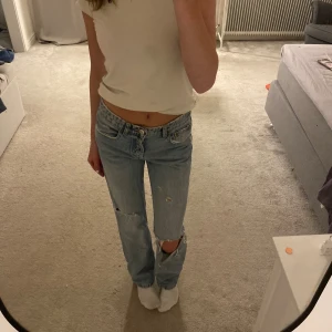Jeans❣️ - Mid rise jeans från zara i jätte fint skick💕