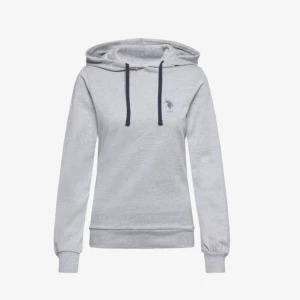 Grå hoodie U.S. polo Assn. - Fin grå dam hoodie i storlek S eller EU 36. Aldrig använd pågrund av att den var för stor för mig. 