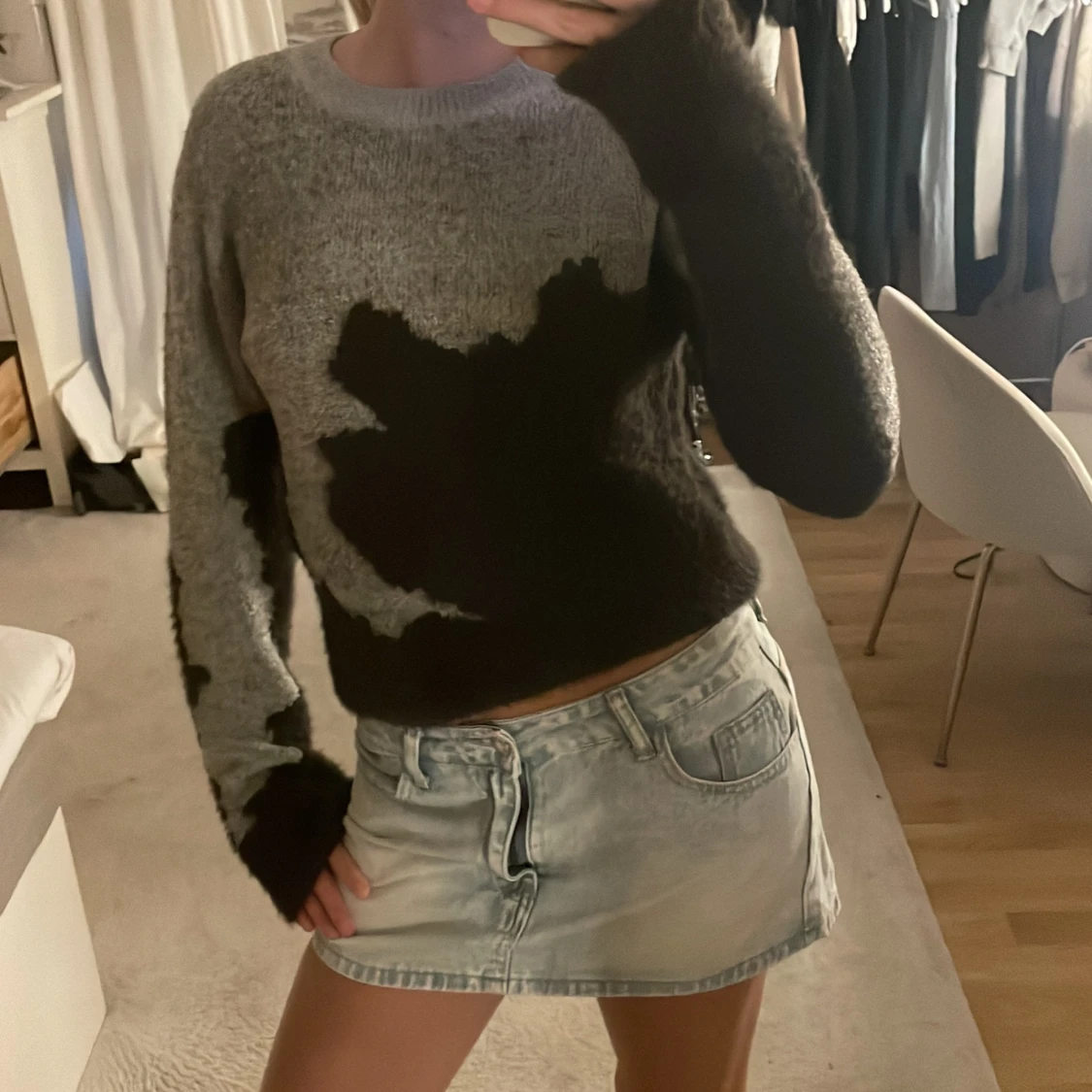 Stickad tröja  - 90