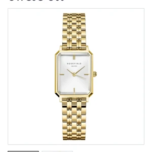 Rosefield klocka  - Superfin guldig klocka från Rosefield, använd i ett år men jättefint skick ändå 💞 Originalförpackningen och extralänkar skickas med så man kan göra den större, nypris 1495. Skriv för fler bilder! 