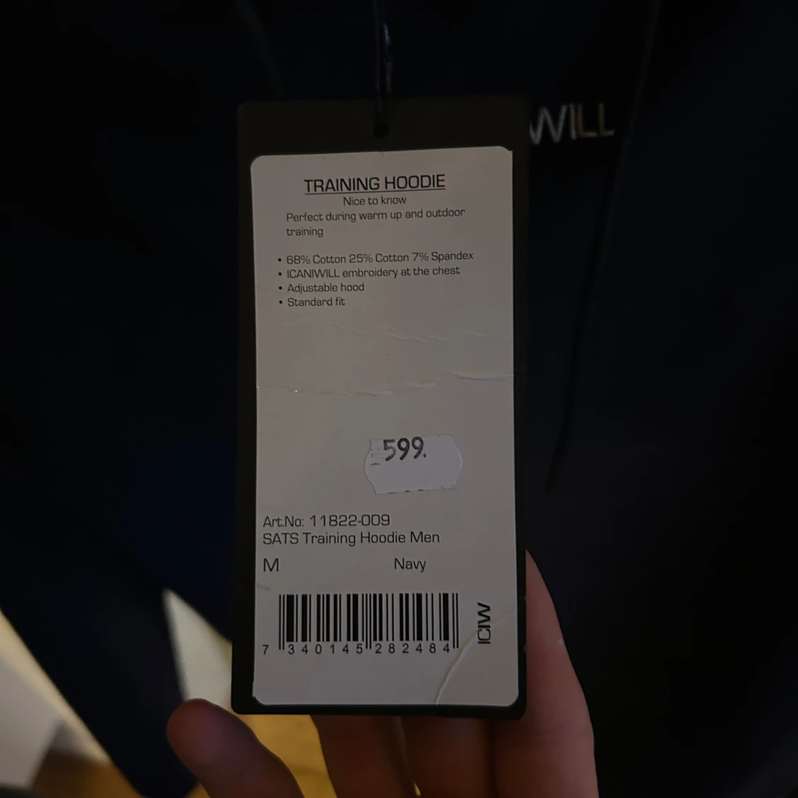 Tränings Hoodie ICIW - 91