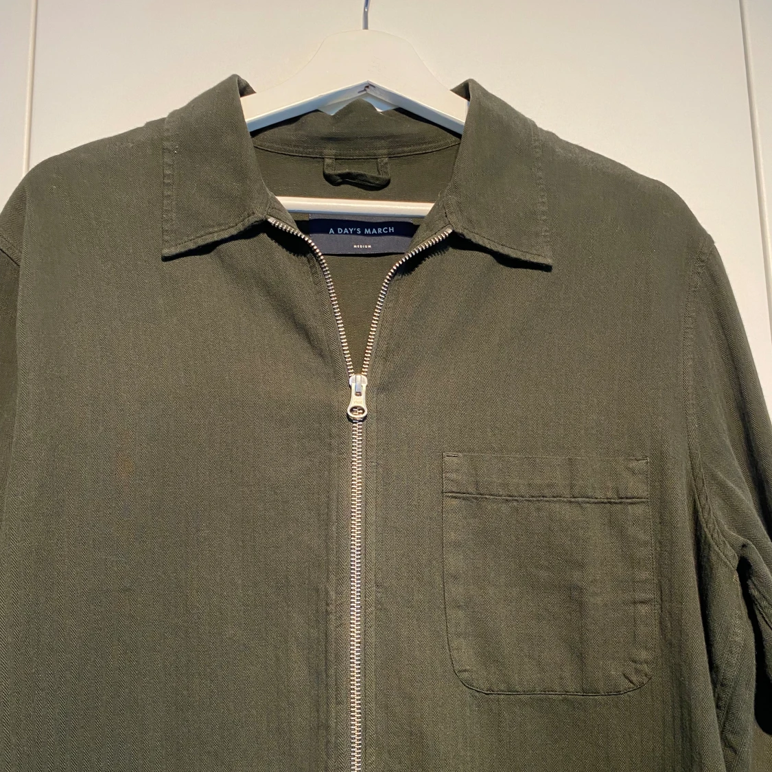 A Days March zip overshirt green - 90