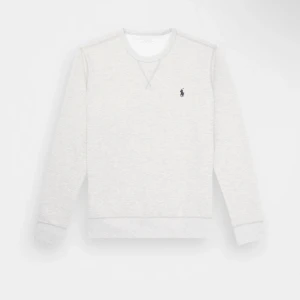 Polo ralph Lauren tröja  - Ljus grå Ralph lauren tröja med blått märke bra skick använd fåtal gånger. Storlek s men liten i storlek. 