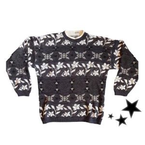 Stickad Emo Tröja - As snygg Knit Sweater, passar M-L Nice kvalite, skicka ett DM för frågor såklart :)🤝 Skicka gärna offers!