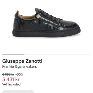 Giuseppe Zanotti - Storlek 44, använd bara 1 gång. Pris går o diskutera 