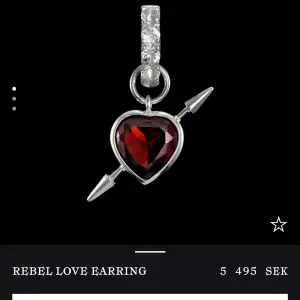 Kikar intresset på mitt Rebel Love örhänge från Maria Nilsdotter, nypris är 5,500kr 