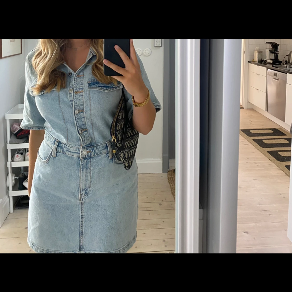 Jeansklänning mango 